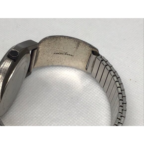 Timex Expedition WR 50M Watch - Gray Dial - Rare Sterling Silver Band - INDIGLO - Picture 7 of 11